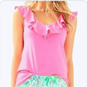 Lilly Pulitzer Alessa Ruffle Top